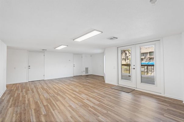 Empty room, Interior, Wood Texture Flooring