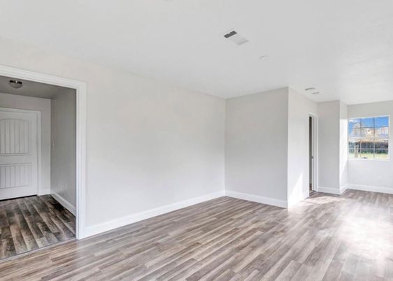 Empty room, Interior, Wood Texture Flooring