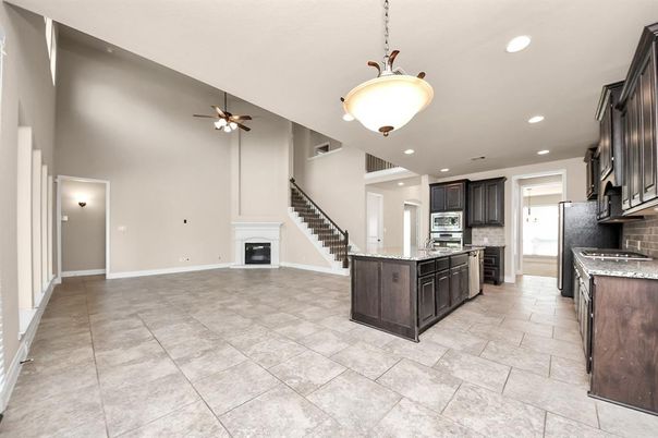 Interior, Kitchen, Pendant Lights, Recessed Lighting