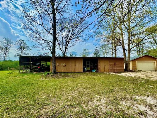 Backyard, Detached Garage, Exterior