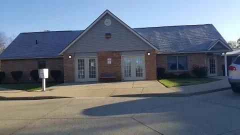Exterior, Facade, Brick Facade, Ranch
