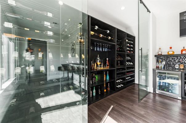 Interior, Pendant Lights, Wine Storage, Wood Texture Flooring