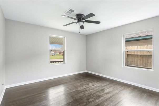 Empty room, Interior, Wood Texture Flooring