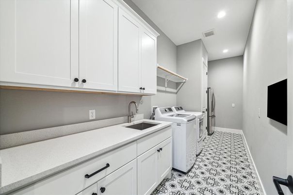 Interior, Recessed Lighting, Washer