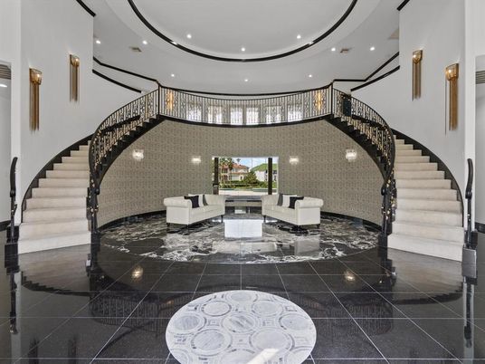 Interior, Marble, Recessed Lighting