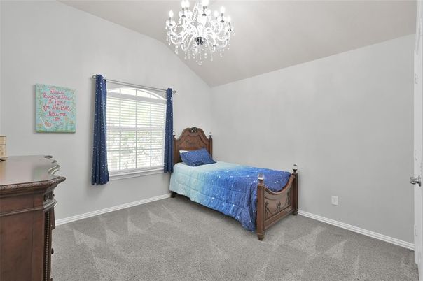 Bedroom, Chandelier, Interior