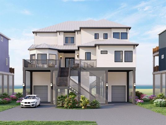 Attached, Exterior, Facade, Rowhouse