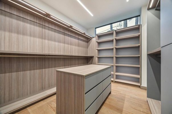 Interior, Recessed Lighting, Walk-in Closets, Wood Texture Flooring
