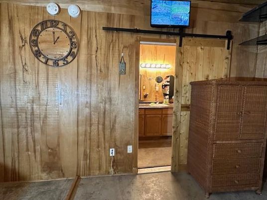 Bathroom, Interior, Wooden Walls