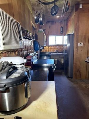 Interior, Recessed Lighting, Wooden Walls