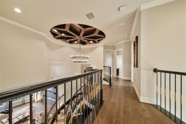 Chandelier, Interior, Pendant Lights, Recessed Lighting, Wood Texture Flooring