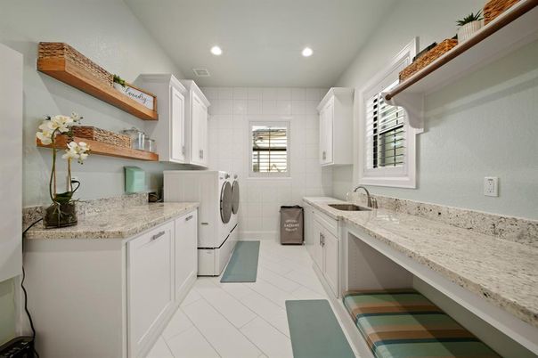 Interior, Recessed Lighting, Washer