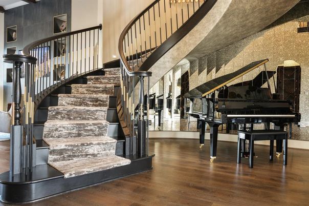 Interior, Piano, Wood Texture Flooring