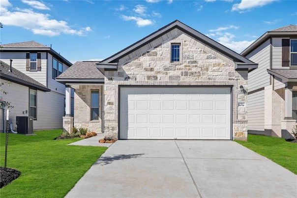 Attached, Exterior, Facade, Brick Traditional