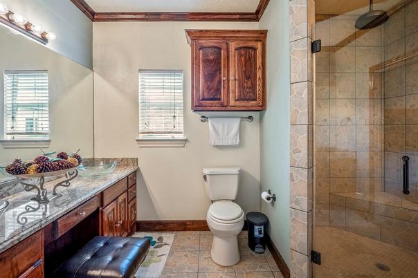 Bathroom, Glass Shower, Interior