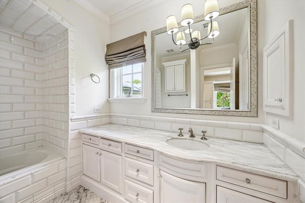 Bathroom, Dual Sink Vanities, Interior, Marble