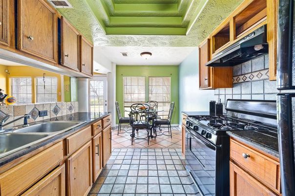Dining room, Interior, Kitchen