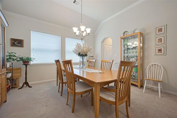 Chandelier, Dining room, Interior