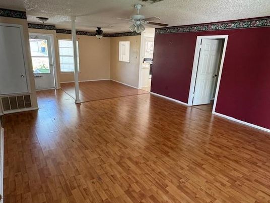 Empty room, Interior, Wood Texture Flooring