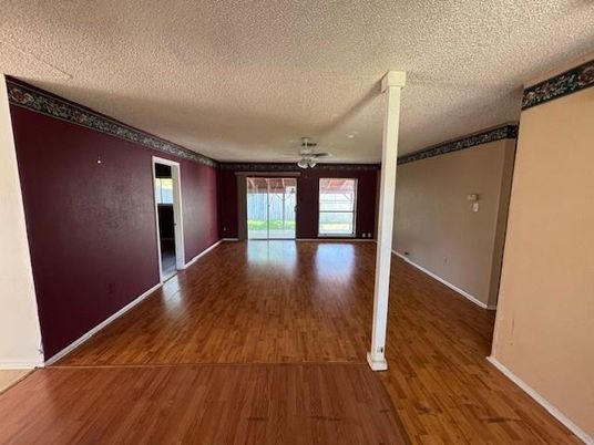 Empty room, Interior, Wood Texture Flooring
