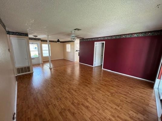 Empty room, Interior, Wood Texture Flooring