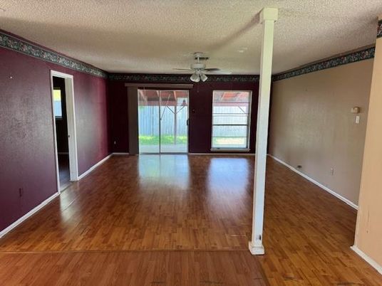 Empty room, Interior, Wood Texture Flooring