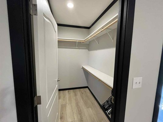 Interior, Recessed Lighting, Walk-in Closets, Wood Texture Flooring