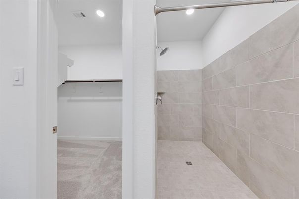 Bathroom, Interior, Recessed Lighting, Walk-in Closets