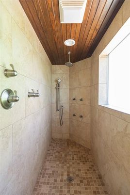 Bathroom, Interior, Wooden Ceilings