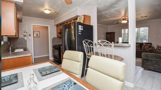 Dining room, Interior, Kitchen, Living room