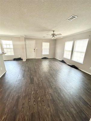 Empty room, Interior, Wood Texture Flooring