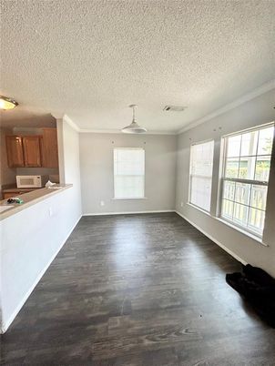 Empty room, Interior, Kitchen, Wood Texture Flooring