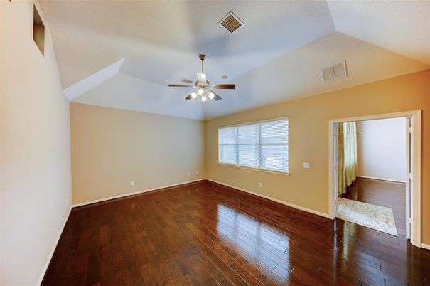 Empty room, Interior, Wood Texture Flooring