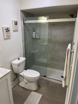 Bathroom, Glass Shower, Interior