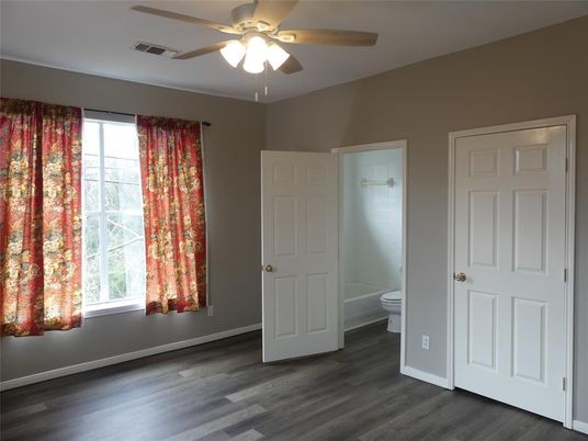 Bathroom, Empty room, Interior, Wood Texture Flooring