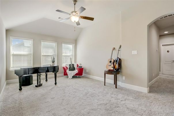 Interior, Piano, Recessed Lighting