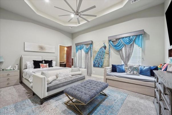 Bedroom, Interior, Living room, Recessed Lighting