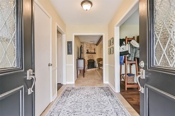 Fireplace, Interior, Stone Walls, Wood Texture Flooring