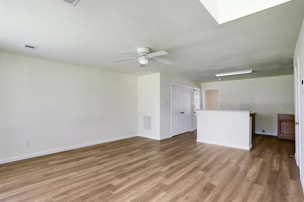Empty room, Interior, Wood Texture Flooring