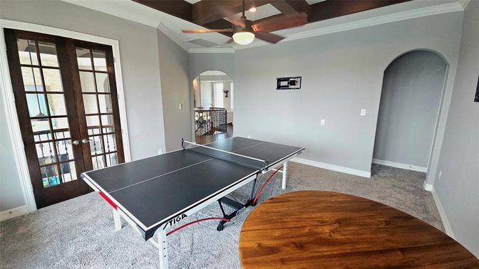 Game Room, Interior, Wood Texture Flooring