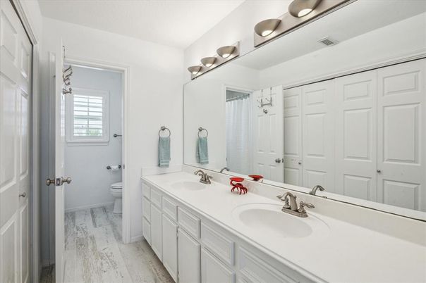 Bathroom, Dual Sink Vanities, Interior, Marble