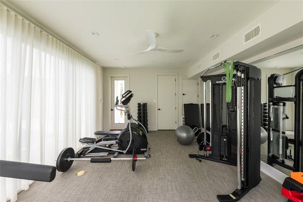 Fitness Equipment, Gym, Interior
