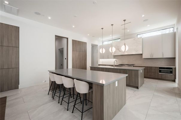 Interior, Kitchen, Pendant Lights, Recessed Lighting