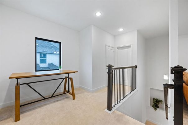 Home Office, Interior, Recessed Lighting
