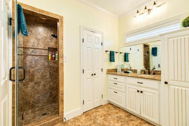 Bathroom, Glass Shower, Interior