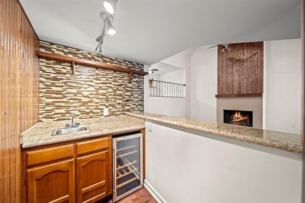 Fireplace, Interior, Wood Texture Flooring