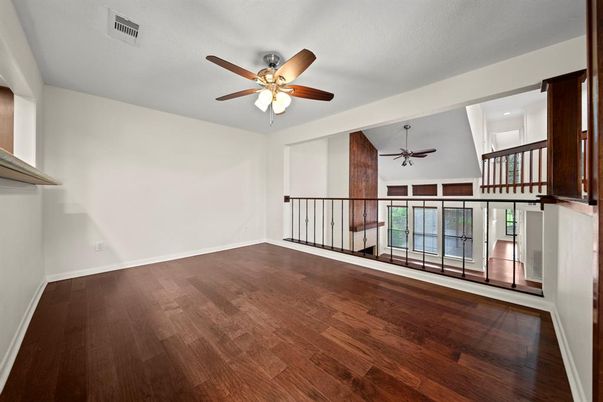 Empty room, Interior, Wood Texture Flooring