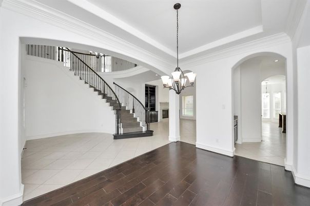 Chandelier, Interior, Pendant Lights, Wood Texture Flooring
