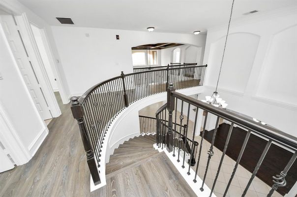 Chandelier, Interior, Wood Texture Flooring