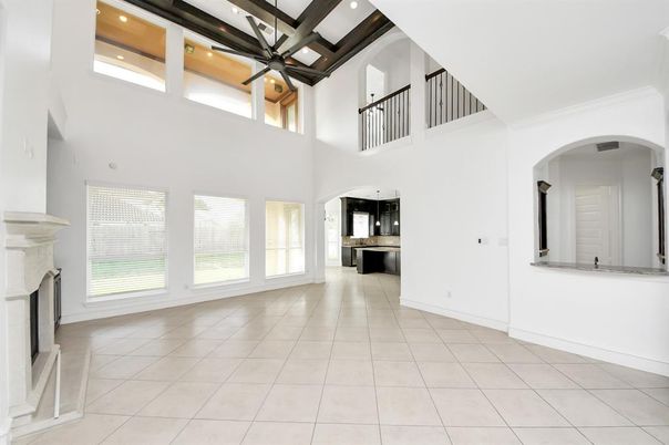Fireplace, Interior, Recessed Lighting